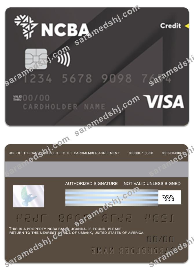 Uganda NCBA Bank visa classic credit card